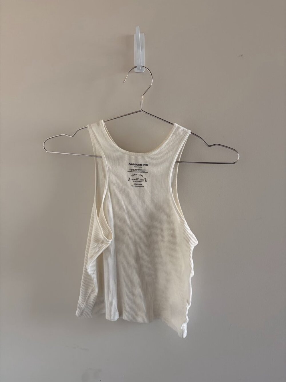 Orseund Iris Comfort Shirt Ribbed Tank Top S